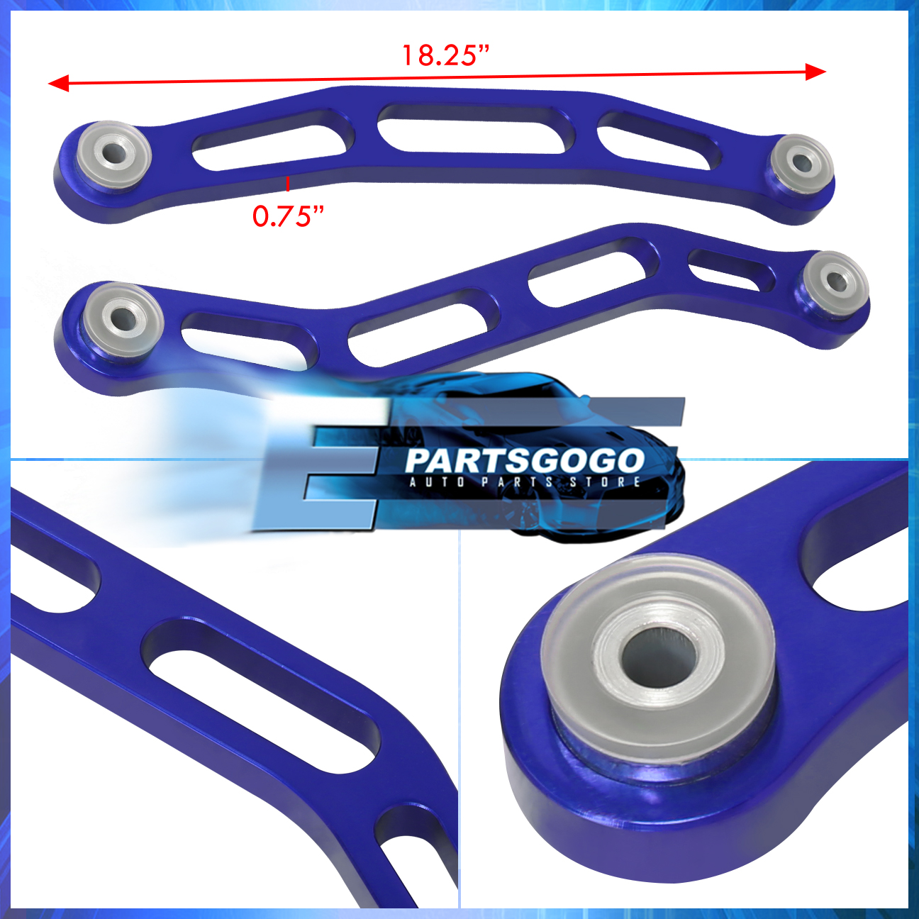 For 90-93 Honda Accord CB7 Rear JDM Suspension LCA Lower Control